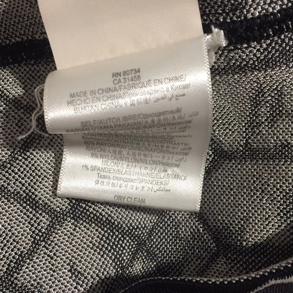 Herve Leger Long Sleeve Rebekuh Dress - Picture 7 of 8